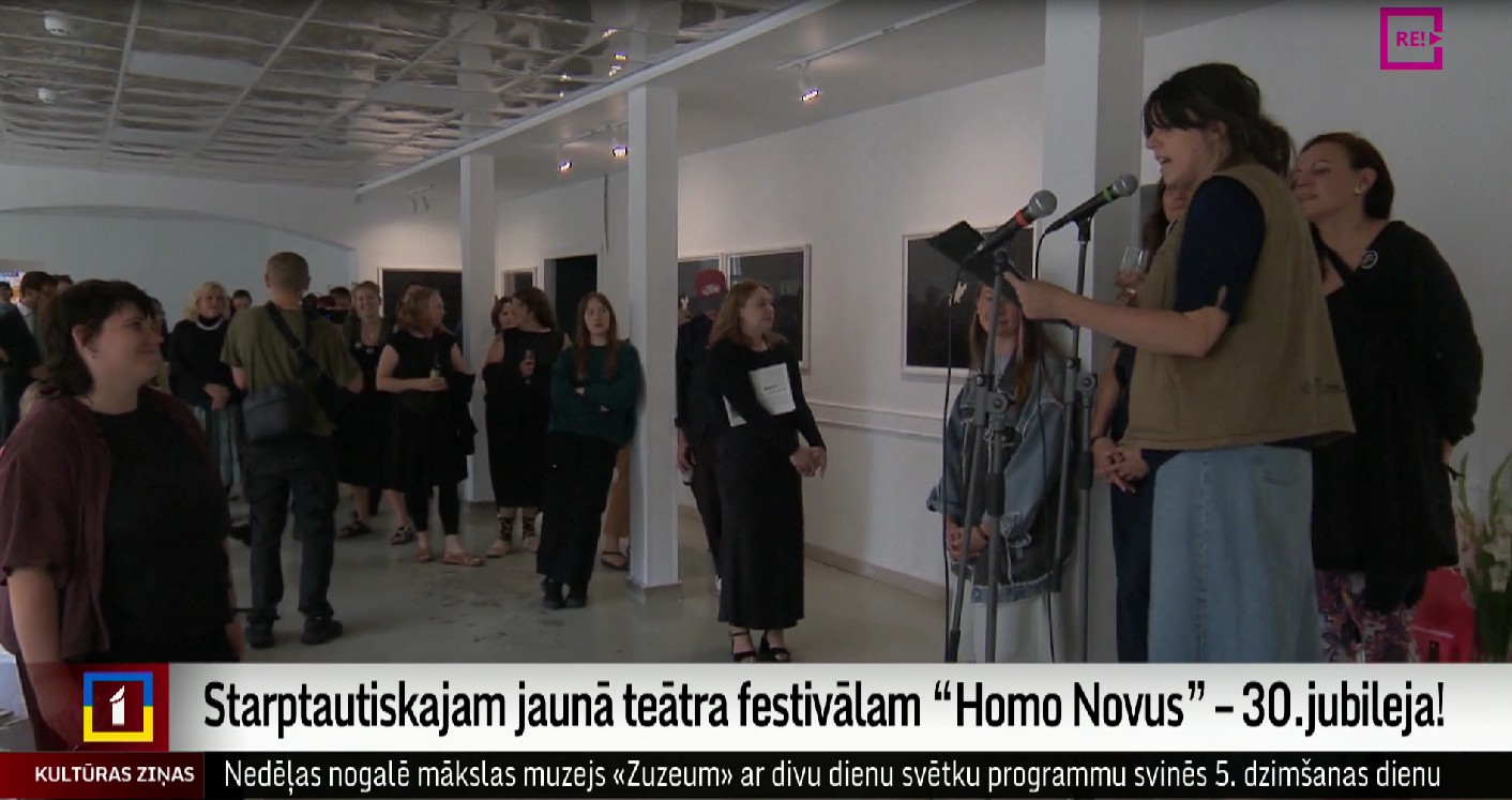 Starptautiskajam jaunā teātra festivālam – 30. jubileja! “Kultūras ziņu” sižets