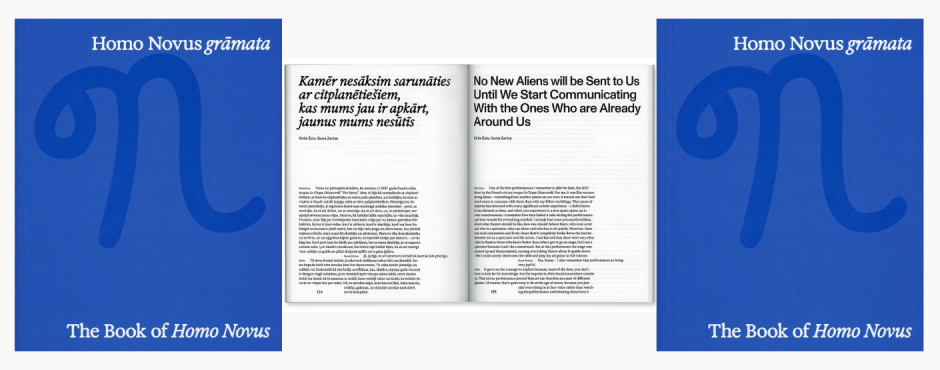 “Homo Novus grāmata” – festivāla 30 gadu jubilejas izdevums